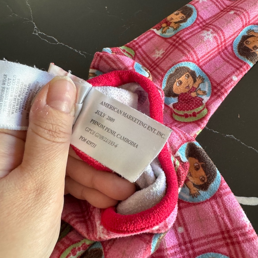 Nickelodeon‎ Dora Nightgown with Cartoon Characters - Picture 4 of 5